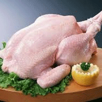 گوشت مرغ گرم و منجمد